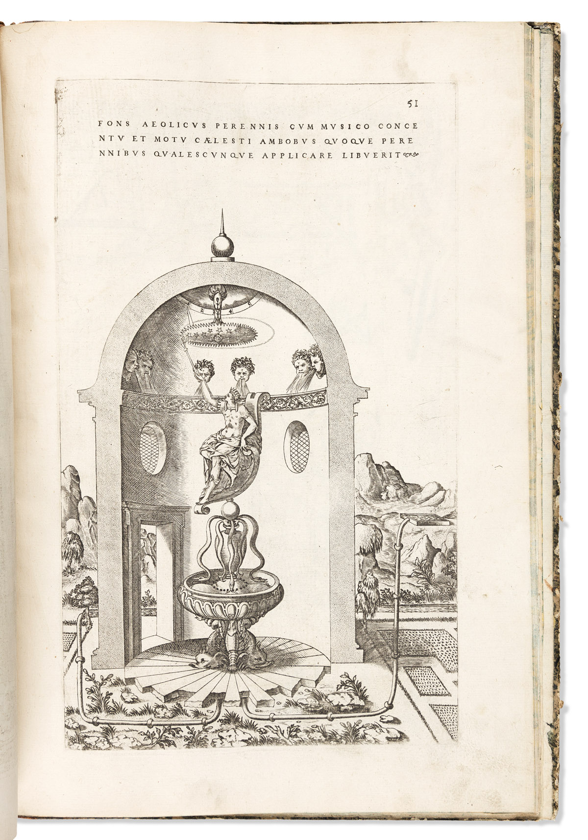 Besson, Jacques (1540?-1573) Theatre des Instrumens Mathemetiques & Mechaniques.